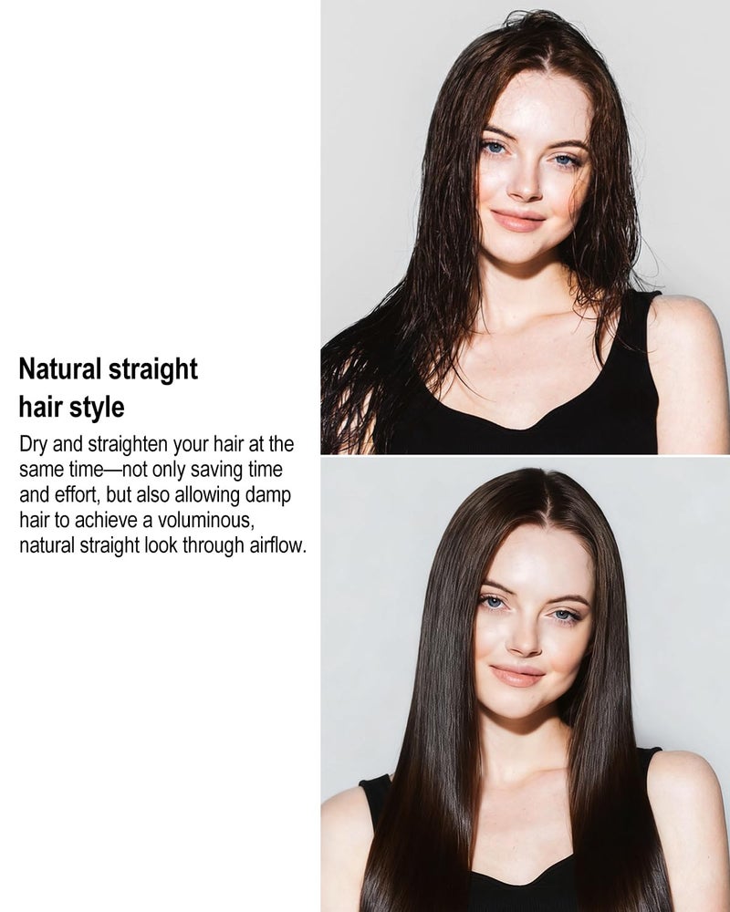 TEXOVYRAX Airflow attachment compatible with Dyson Airwrap Multi-Styler, No heat damage for Natural Straight Styling, fits HS01 HS05 i.d. Prussian Blue - Image 4